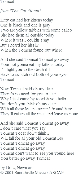 Tomcat by Doug Newman from 